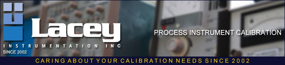 Lacey Instrumentation - Providing a broad range of instrument calibration services